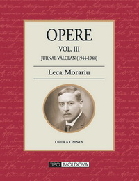 coperta carte opere - vol. iii de leca morariu